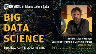 Science Lecture Series | The Plurality of Worlds: Searching for Life in a Universe of Data | 4/5/22