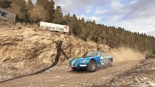 Dirt Rally (PC) - Renault-Alpine A110 random rally run in Ourea Spevsi, Greece