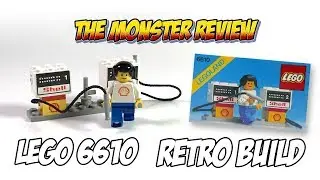 Lego 6610 - Gas Pumps - Classic Town - Retro Build