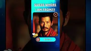 Guess Where I Am From!!🌍 | Can You Identify My Country?? | 10 Seconds⌛| Country 🗺 | Quiz | Short 273