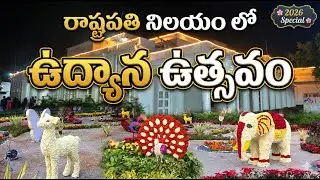 Is this in Hyderabad? 😲 | President's Palace Garden Festival 🌸