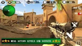 Commando Gun Shoot Strike War Android Gameplay