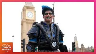 Starlight Express deliver a letter to Downing Street with Society of London Theatre & UK Theatre