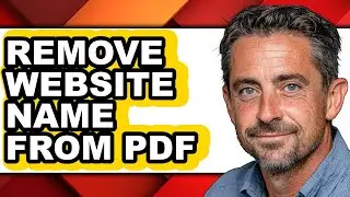 How to Remove Website Name from Pdf (updated)