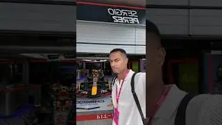 J'ai essay&eacute; de serrer la main d'un pilote de F1...
