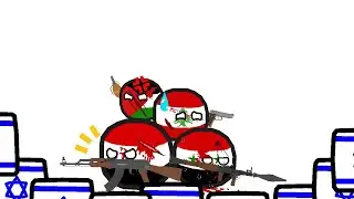 you are my enemy countryball animation middle East war short.