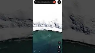 I found a secret tunnel inside Antarctica.#shorts #googlemaps #earth #satisfying #googleearth