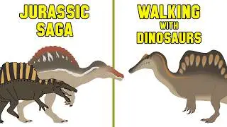 JURASSIC WORLD vs WALKING with DINOSAURS 🦖🦕