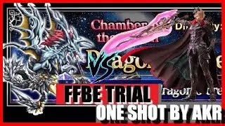FFBE TRIAL : DRAGON OF THE ABYSS / ONE SHOT BY ALDORE KING RAIN !