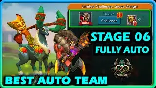 Lords Mobile Grove Guardian Stage 6 Perfect Team | Limited Challenge Grove Danger Stage 6 Fully Auto