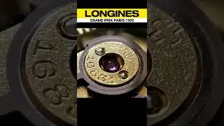 Longines Pocket Watch Grand Prix Paris 1900 Patent