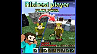 How I become richest player of Fakepixel | Best Hypixel like server | MaxScorpion_YT