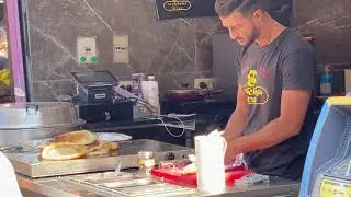Israeli Street Food Famous Malawach