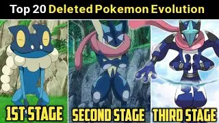 Top 20 Deleted Pokemon Evolutions | Top 20 Cancelled Pokemon Evolution | Hindi |