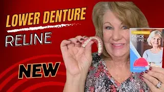 How To Reline Your Lower Denture  NEW PRODUCT from Easy Denture
