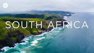 [4K UHD] Wild Coast, SOUTH AFRICA🇿🇦 Ambient Drone Film + Peaceful Acoustic Music&nbsp;for Relax
