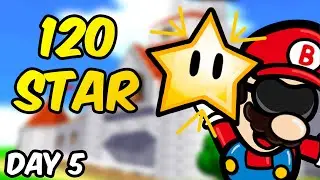 BLINDFOLDED SM64 - 120 Star for World Record (Day 5)! Firesea Reds, 31 Star Runs and more!