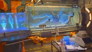 [4K] Avatar Ride Full Tour of Flight of Passage ride Queue - Disney's Animal Kingdom