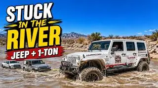 Offroad Recovery in the Mojave River  - Newberry Springs, CA
