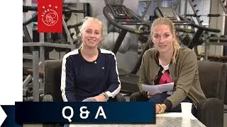 Ajax Vrouwen Q&A met Inessa en Kelly