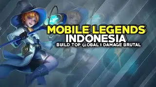 HARLEY BUILD TOP GLOBAL 1 DAMAGE BRUTAL -MOBILE LEGENDS