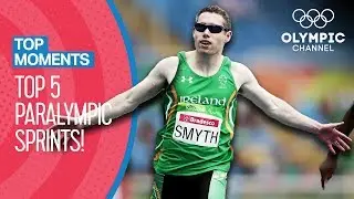 Top 5 Paralympic Sprints | Top Moments