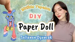 Kâğıttan Sallanan Oyuncakları Birlikte Yapalım! 🕺✨
