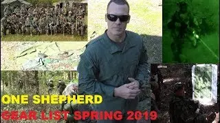 Spring semester One Shepherd gear video (A Co 2019)