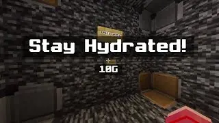 Stay Hydrated! - 1.21.90 Achievement - Minecraft Tutorial - Achievement Unlocked Map - by Sodvic