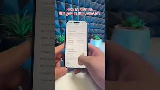 HOW TO TURN ON THE GRID IN THE CAMERA ON IPHONE 16 PLUS? #tutorial #iphone16plus #apple #fyp #viral
