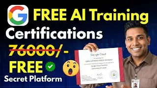 GOOGLE दे रहा है: FREE AI Courses + Certification | Worth ₹66,000+ | Don't Miss 🔥