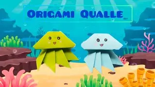Origami Qualle Einfach - Origami Jellyfish - Origami Tutorial