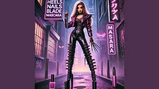 heels nails blade mascara