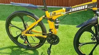Folding the bike