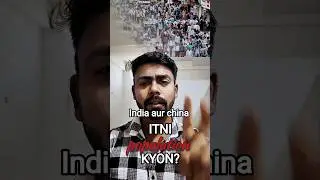 India aur China me hi itni population KYON?🙄#techhindi #India #China #WorldFacts #Population #viral