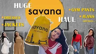 HUGEEE SAVANA HAUL | Dresses, Gym pants, Jeans...| Is it worth?? | OhnoAbhilasha