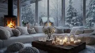 Stress Relief Piano Music With Crackling Fire Cozy Piano Fireplace Haven