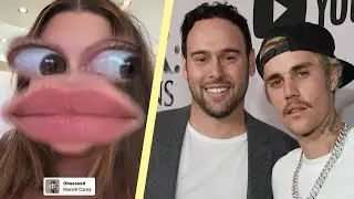 Hailey Bieber Seemingly REACTS to Scooter Braun's Review of Justin's SWAG