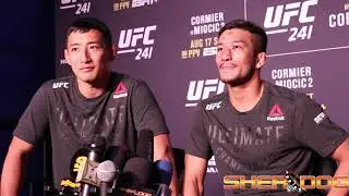 UFC 241: Kyung Ho Kang Post-Fight Media Scrum