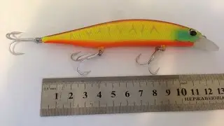 Воблер с Aliexpress -- Bearking Real Minnow Pro -- копия на Duo Realis Jerkbait 120sp