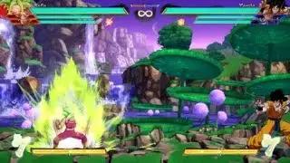 DRAGON BALL FighterZ - Kefla Corner Combo