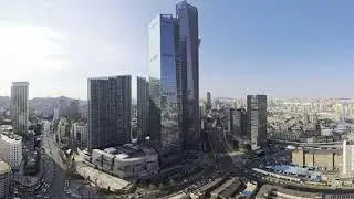 Daytime Aerial Walk | Renmin Road to Zhongshan Square | antigravity a1 360 video