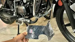New Splendor Plus Engine Guard  |MY CAR MY WORLD | #newsplendor2022 #newsplendor