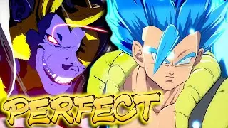 THE PERFECT GOGETA BLUE GAME?! | Dragonball FighterZ Ranked Matches