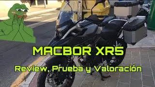 MACBOR XR5 PRUEBA VALORACIÓN Y REVIEW , la trail 500cc para el A2 🤩✌🏼🧨