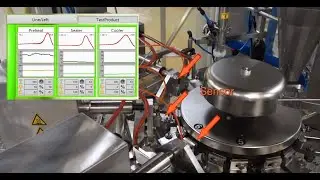 SealScope&trade; monitoring & inspection technology on pouch packaging line