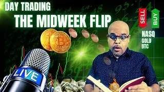 Day Trading | Midweek Flip | Live Scalping NASDAQ, GOLD, US30, CRYPTO | Liquidity Hunts