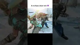 For Honor: Zero-fuss clean kill with Valkyrie 💜