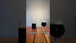 Porter vs Stout, what&rsquo;s the difference? #shorts #beer #history #beerreview