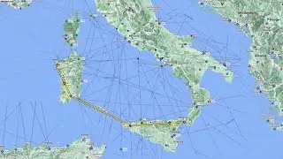 Flight Simulator 2020 Tour of Italy Leg 9: Reggio Calabria to Alghero